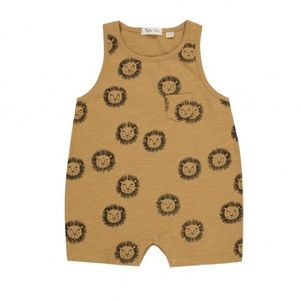 Rylee and Cru Lion Romper NWT (12-18M)